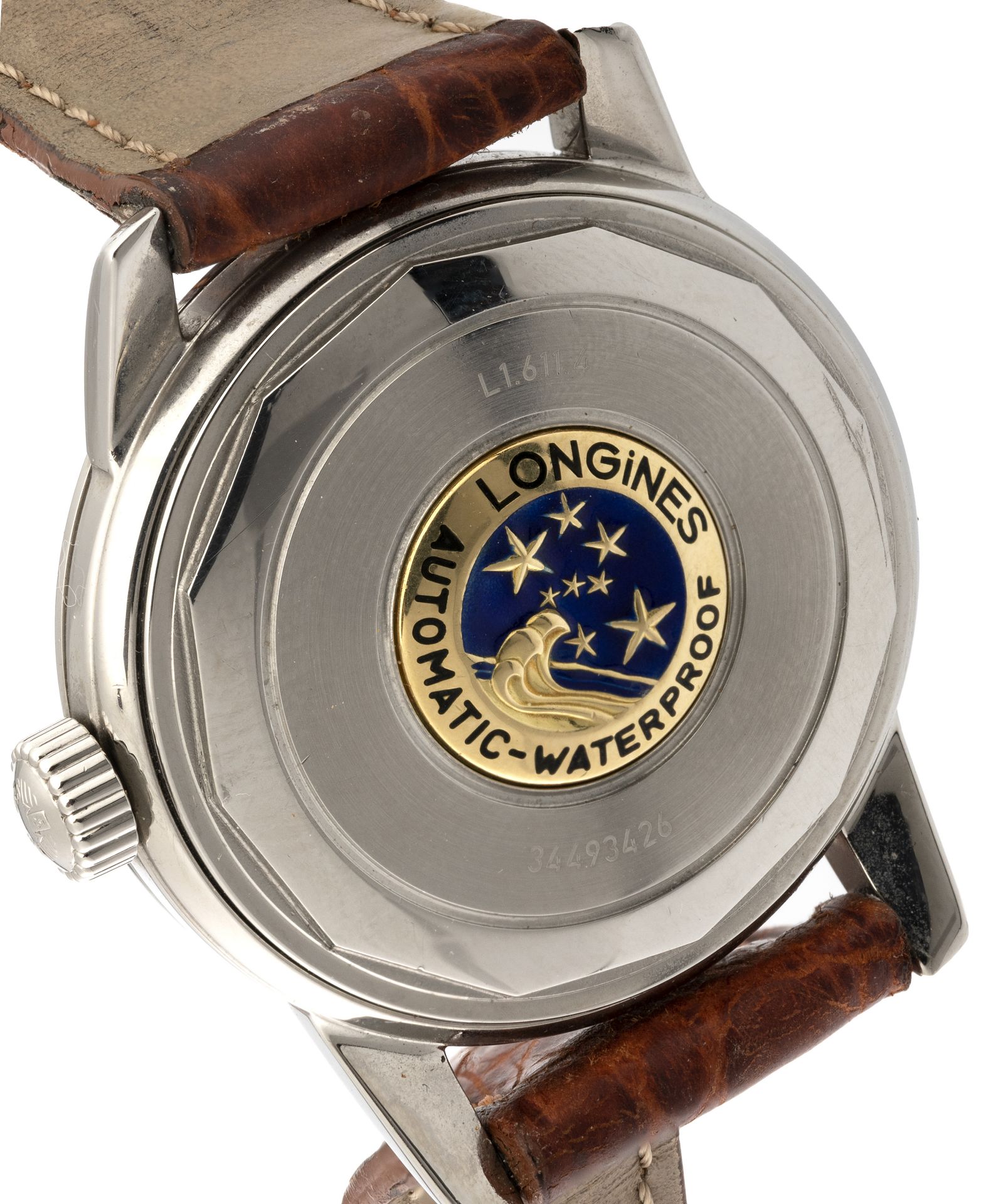 STEEL LONGINES CONQUEST HERITAGE WRISTWATCH - Image 3 of 3