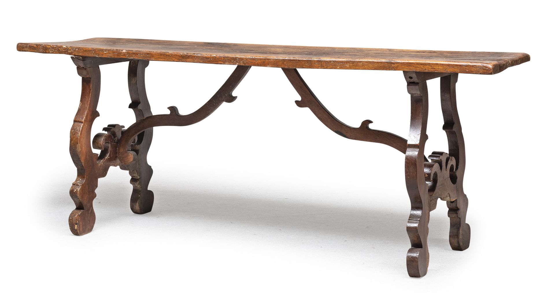 WALNUT TABLE CENTRAL ITALY 18TH CENTURY