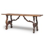 WALNUT TABLE CENTRAL ITALY 18TH CENTURY