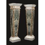WONDERFUL PAIR OF MARBLE HERMS EARLY 19TH CENTURY