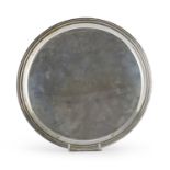 CIRCULAR SILVER TRAY PADUA POST 1968