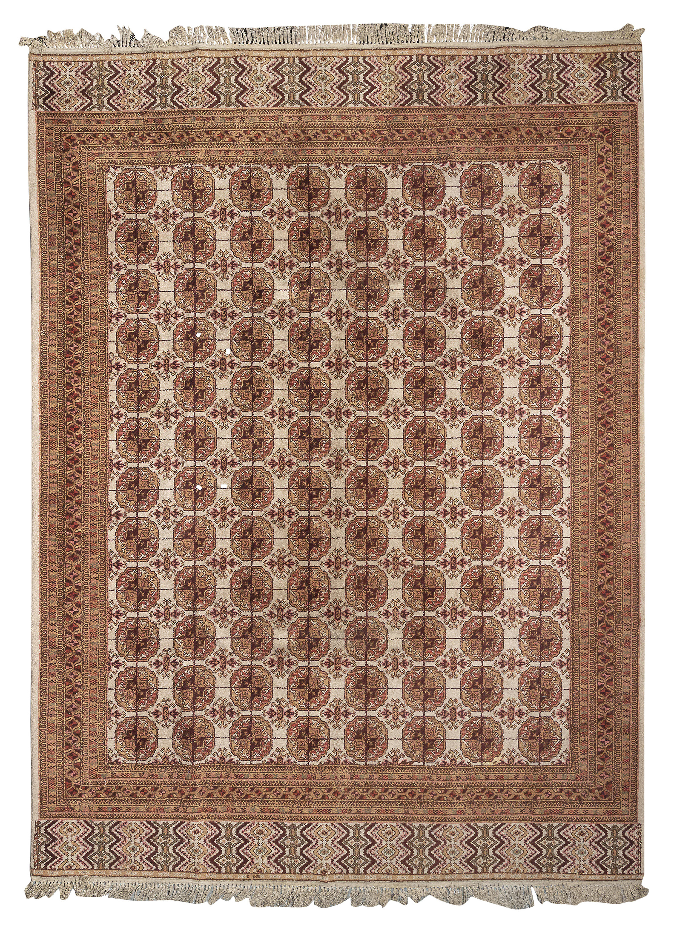 PAKISTAN BOKARA CARPET EARLY 20TH CENTURY