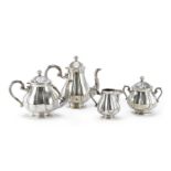 SILVER TEA AND COFFEE SET MILAN 1935/1944