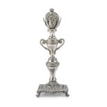 SILVER TOOTHPICK HOLDER 19TH CENTURY