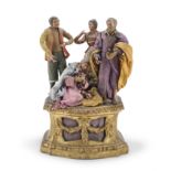 FOUR NATIVITY FIGURES NAPLES END OF THE 18TH CENTURY