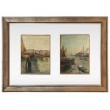 PAIR OF ITALIAN OIL PAINTINGS LATE 19TH CENTURY