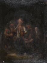 FLEMISH OIL PAINTING END OF THE 17TH CENTURY