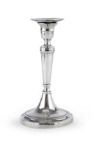 SILVER CANDLESTICK PALERMO 18TH CENTURY