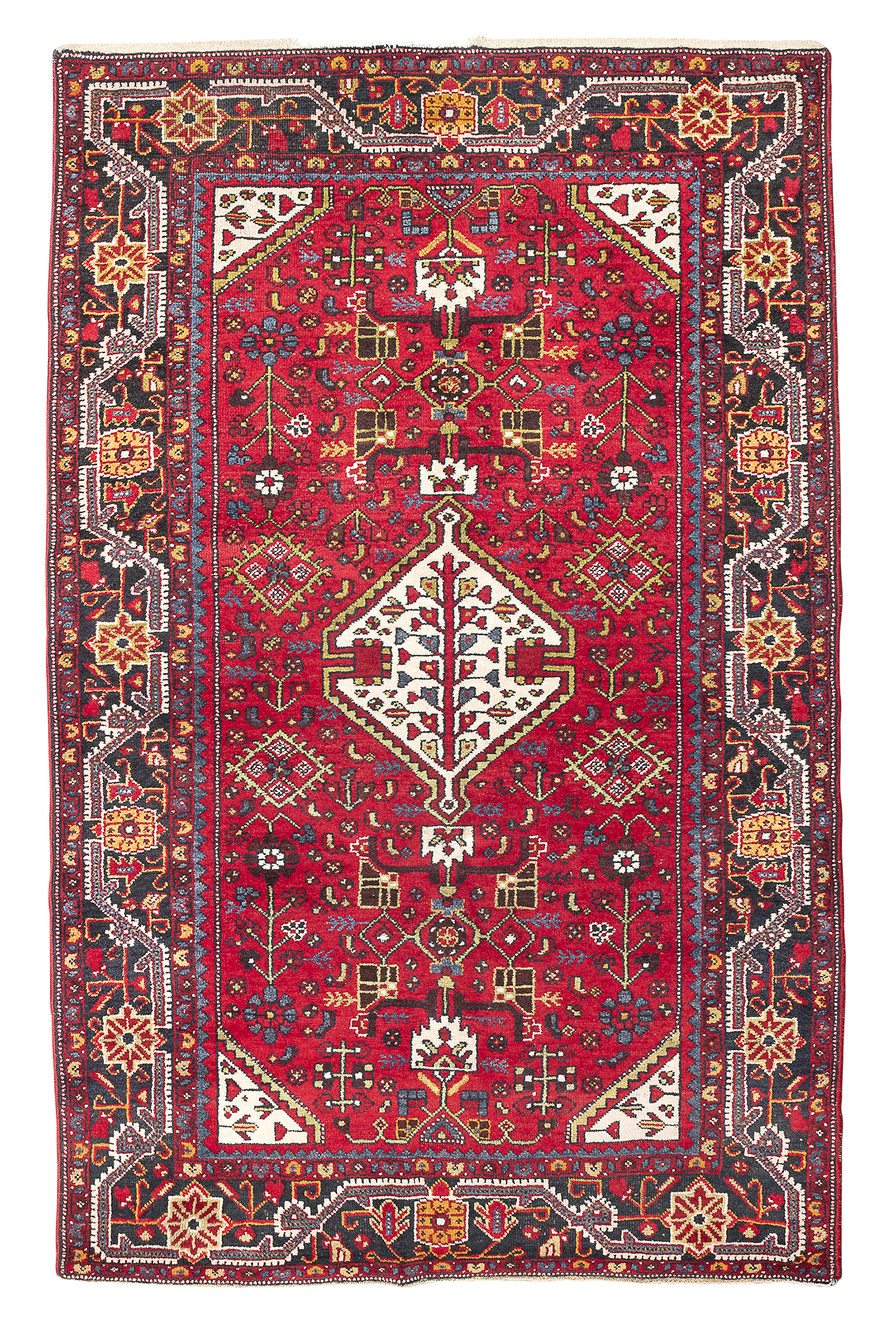 HAMADAN CARPET EARLY 20TH CENTURY