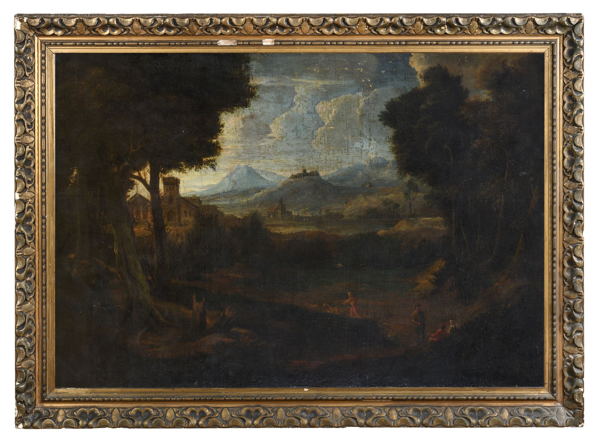 FRENCH OIL PAINTING SECOND HALF OF THE 17TH CENTURY - Bild 2 aus 2