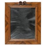 WALNUT BRIAR MIRROR EARLY 20TH CENTURY