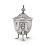 SILVER SUGAR BOWL KINGDOM OF ITALY EARLY 20TH CENTURY