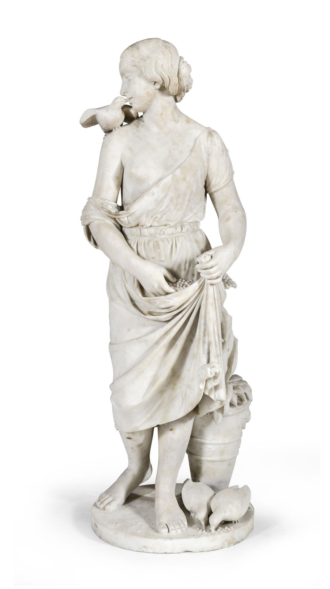 ROMAN MARBLE SCULPTURE 19TH CENTURY