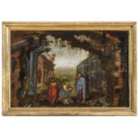 OIL PAINTING BY FLEMISH ARTIST ACTIVE IN VENETO END OF THE 16TH CENTURY