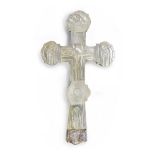 MOTHER OF PEARL CRUCIFIX END OF 19TH CENTURY