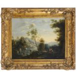 FRENCH OIL PAINTING 18TH CENTURY