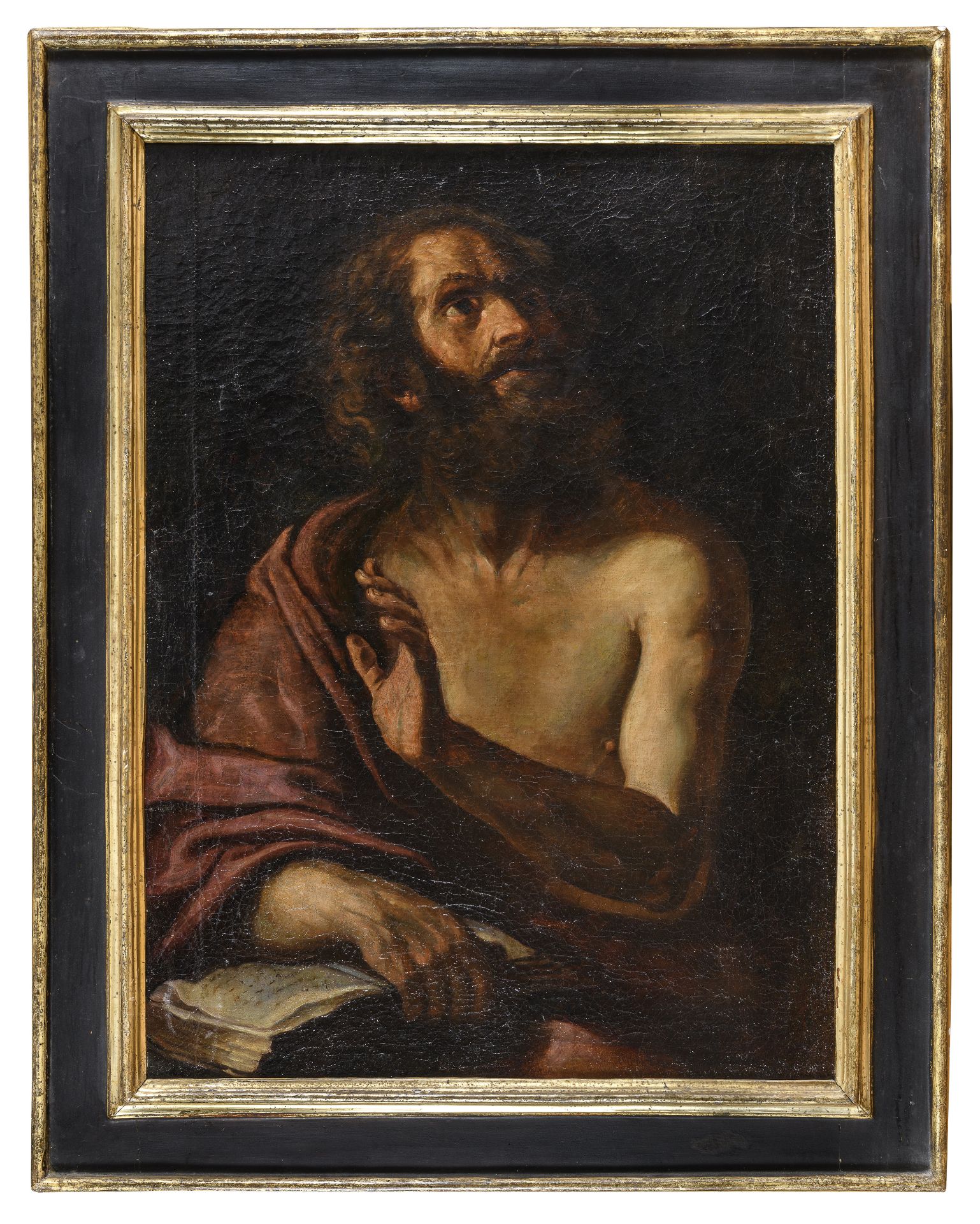 OIL PAINTING BY FOLLOWER OF GIOVANNI FRANCESCO BARBIERI known as GUERCINO
