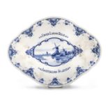 PORCELAIN DISH DELFT EARLY 20TH CENTURY