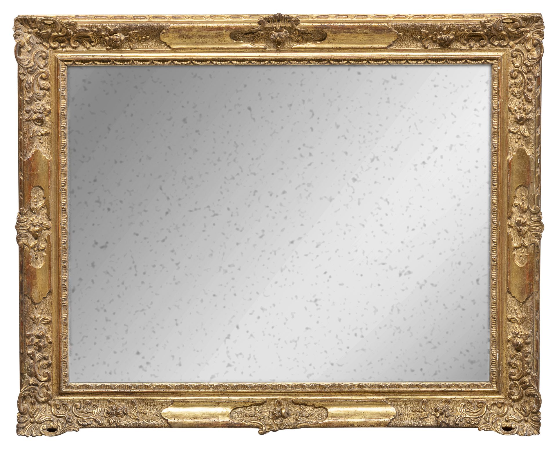 GILTWOOD MIRROR LATE 19TH CENTURY