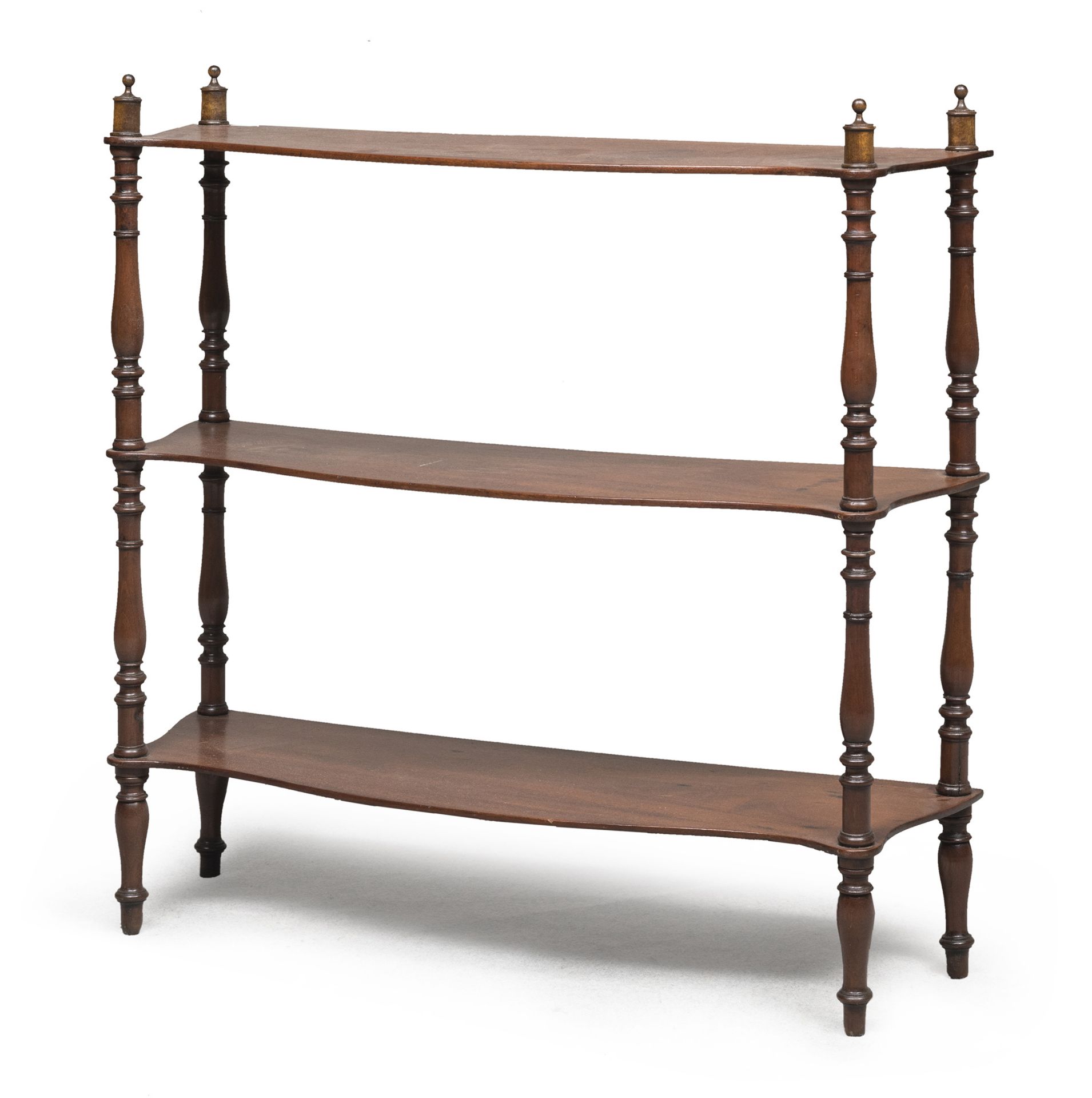 SMALL WALNUT ETAGERE 19TH CENTURY