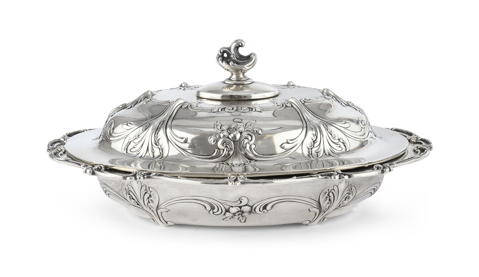 SILVER ENTREE DISH UNITED STATES GORHAM 1860/1870