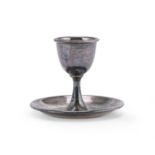 SILVER-PLATED EGG CUP GERMANY 20TH CENTURY