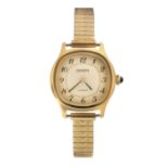 GOLD ODIEN VINTAGE LADY WRIST WATCH