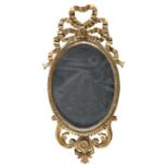 SMALL GILTWOOD MIRROR LATE 18TH CENTURY