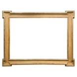 RARE FRAME IN LACQUERED AND GILT WOOD CENTRAL ITALY 17TH CENTURY