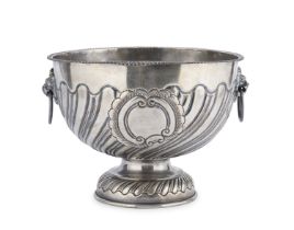 SILVER CACHEPOT COOPER ENGLAND EARLY 20TH CENTURY