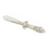 MOTHER OF PEARL LETTER OPENER EARLY 20TH CENTURY
