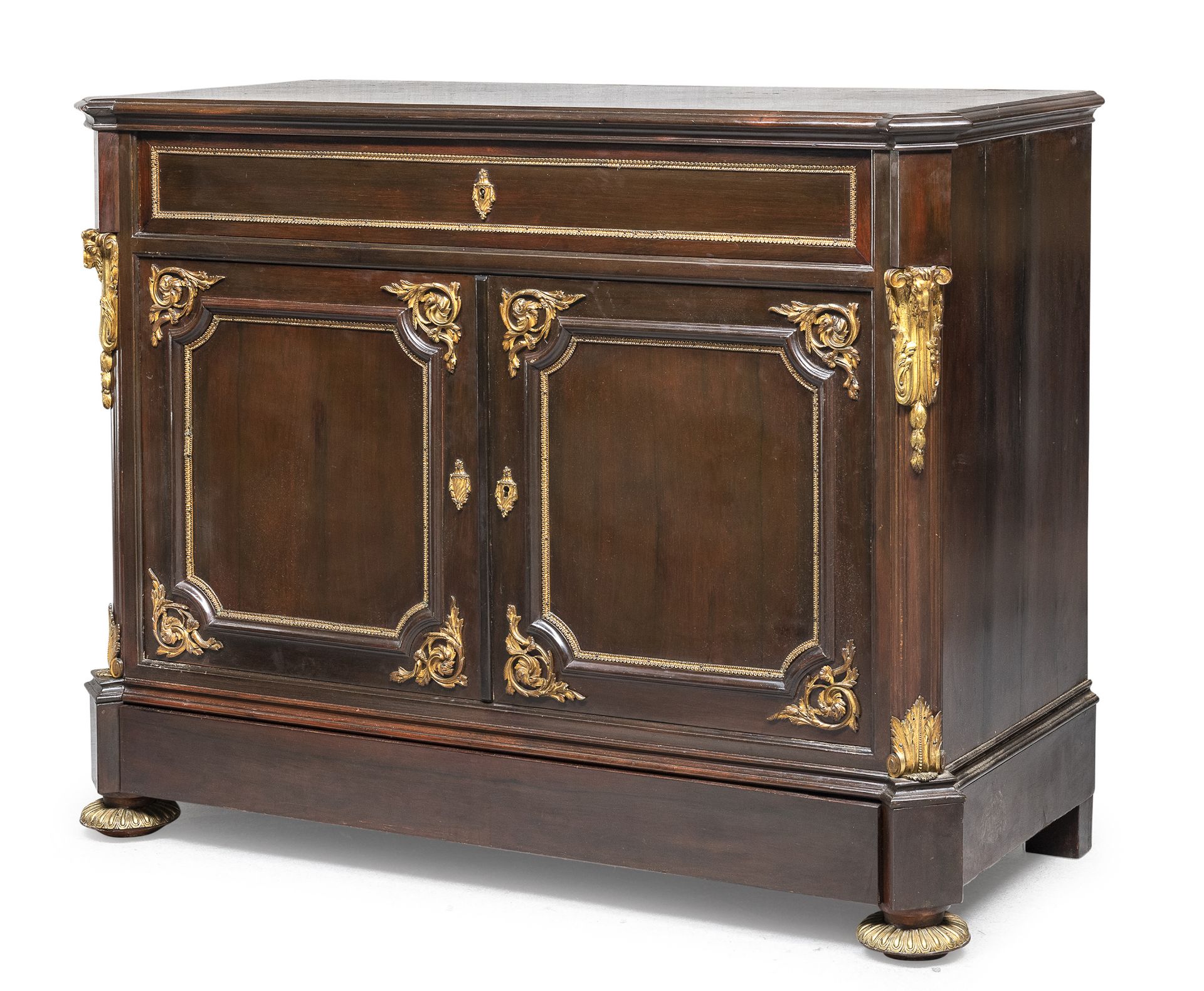 BEAUTIFUL PEARWOOD SIDEBOARD FRANCE NAPOLEON III PERIOD