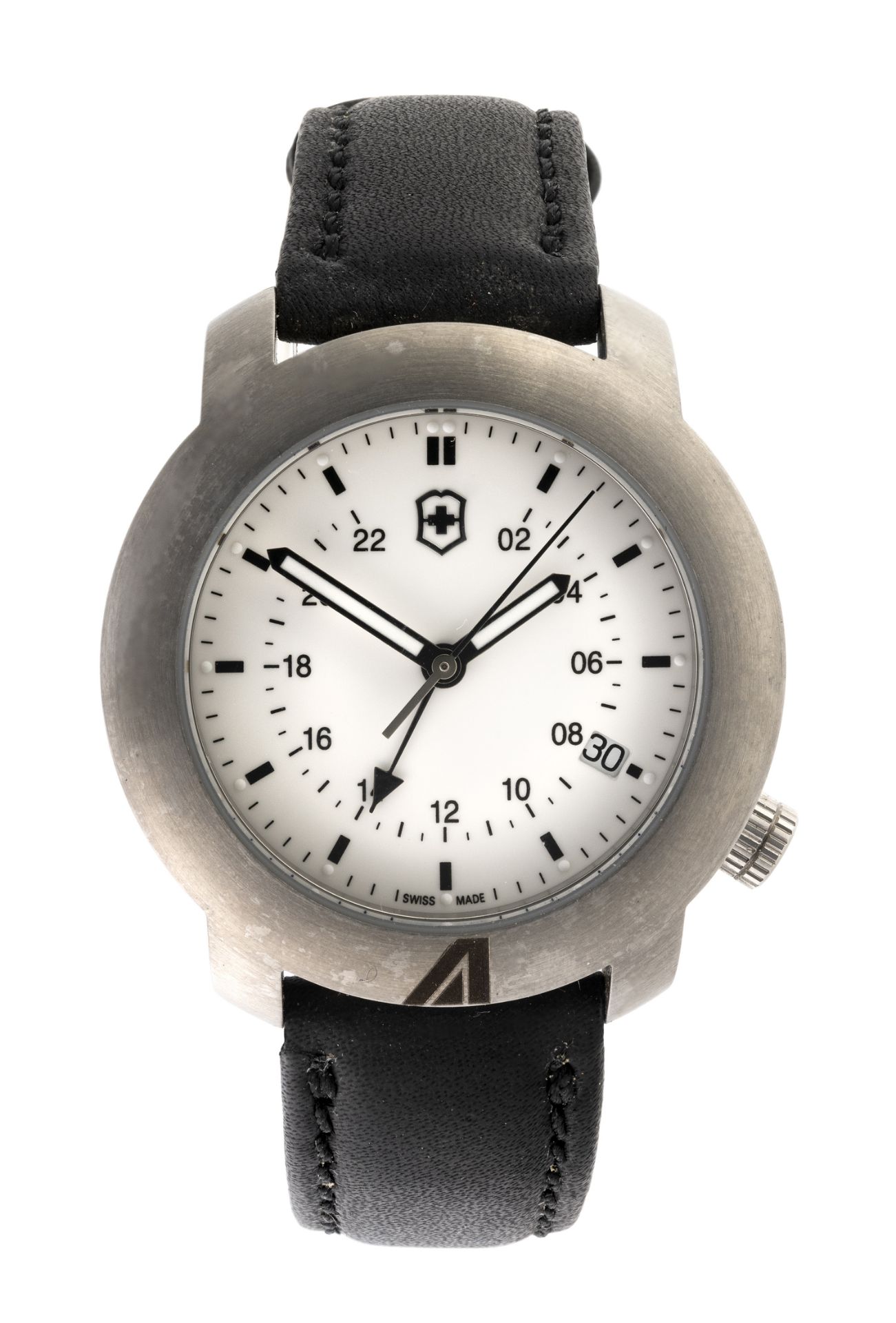 STEEL WRISTWATCH VICTORINOX FOR ALITALIA