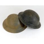 WWII HELMETS.