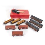 MANTUA USA HO GAUGE LOCOMOTIVE & ROLLING STOCK.