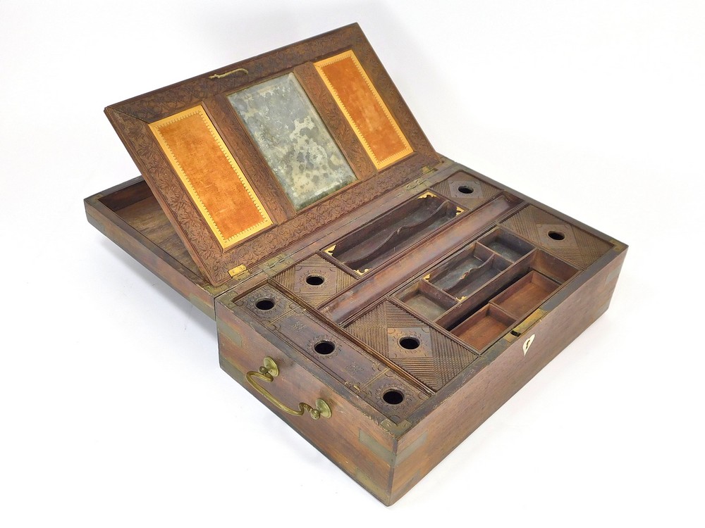 INDIAN WRITING BOX. - Image 3 of 4