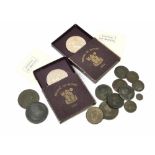 GEORGE III COPPER COINS ETC.