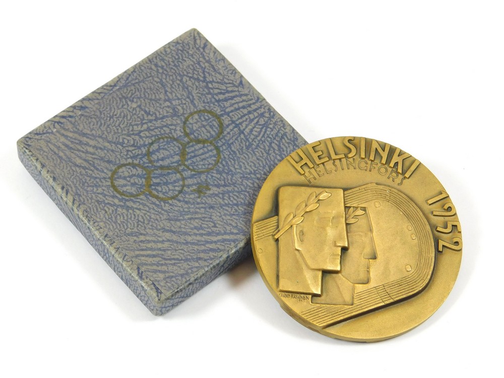 HELSINKI 1952 OLYMPIC GAMES MEDAL.