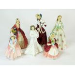 ROYAL DOULTON FIGURES.