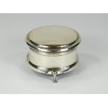 SILVER RING BOX.