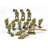 HAUSSER ELASTOLIN TOY SOLDIERS.