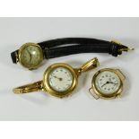 GOLD WATCHES ETC.