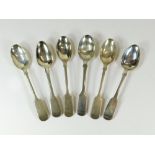 SILVER TEASPOONS.