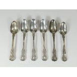 SILVER TEASPOONS.