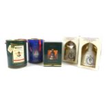 A group of commemorative Bell's Whisky decanters, comprising a Christmas 1991 decanter, 70cl, 40%