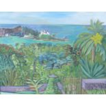 Blach: a Caribbean view, oil on canvas, signed to lower left corner, dated '97, 38 by 49cm,