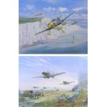 After Michael Turner (British, b. 1934): two limited edition WWII aviation prints, comprising '