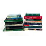A collection of antiques and art reference books, including several gallery, dealer and auction