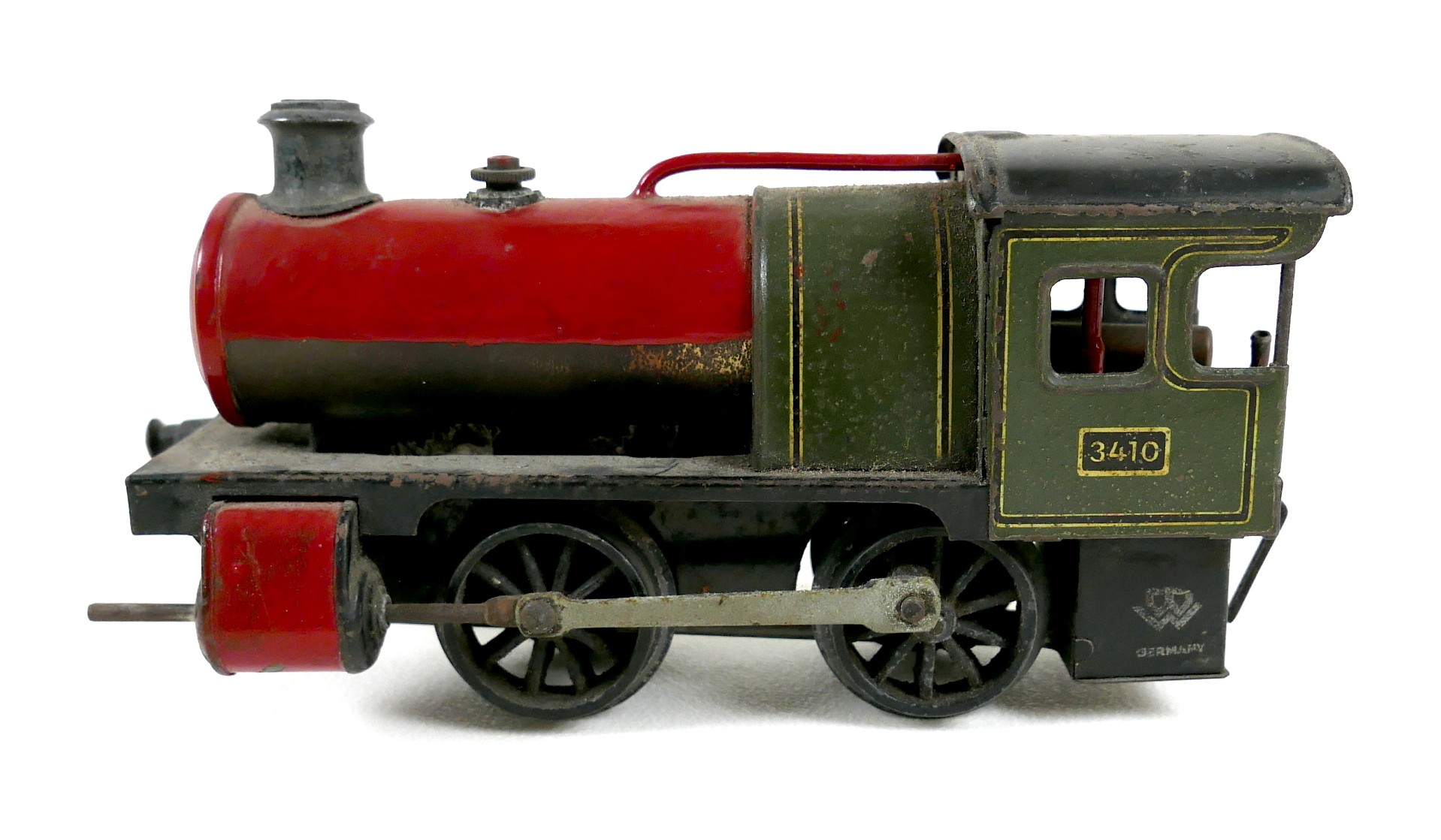 A collection of O gauge tinplate railway, early 20th century, including a clockwork Bassett-Lowke - Image 21 of 26