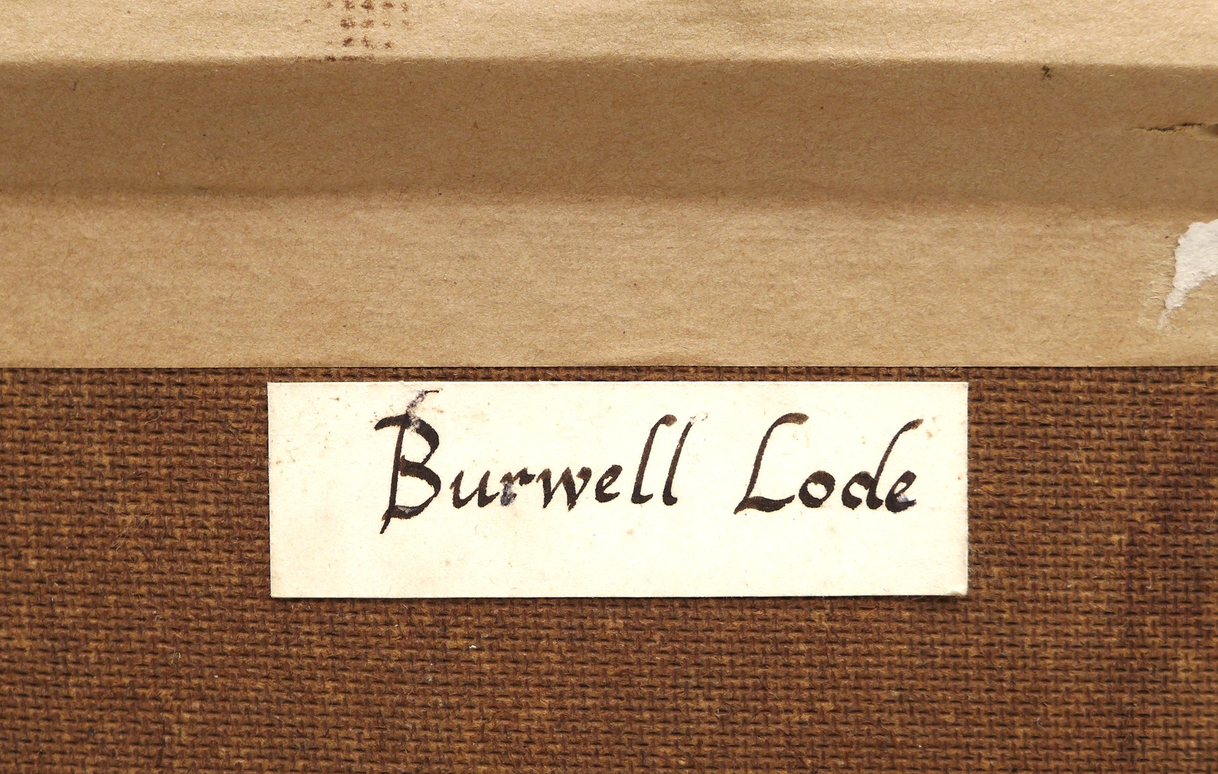 Norman Douglas Hughes (British, late 20th century): 'Burwell Lode' Cambridgeshire landscape, oil - Image 5 of 5